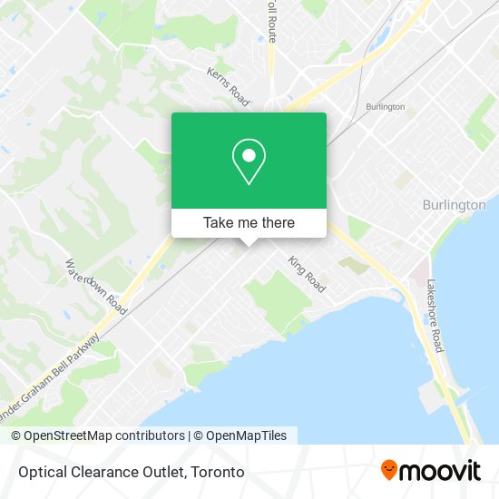 Optical Clearance Outlet map