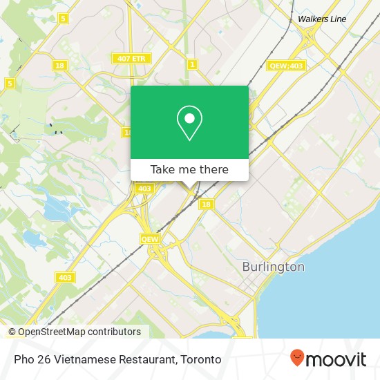 Pho 26 Vietnamese Restaurant map