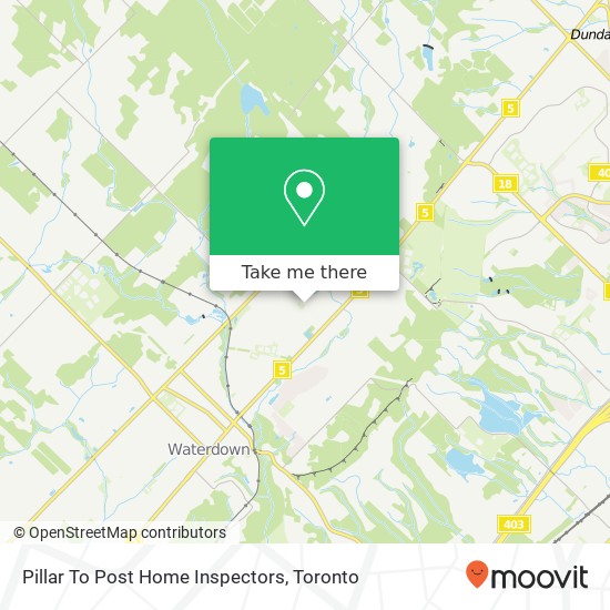 Pillar To Post Home Inspectors map