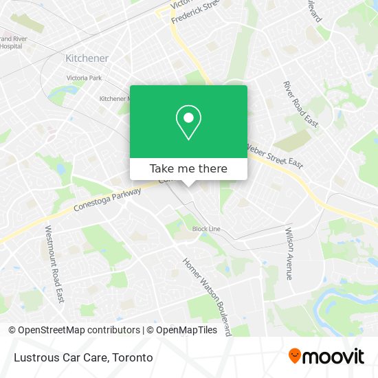 Lustrous Car Care map