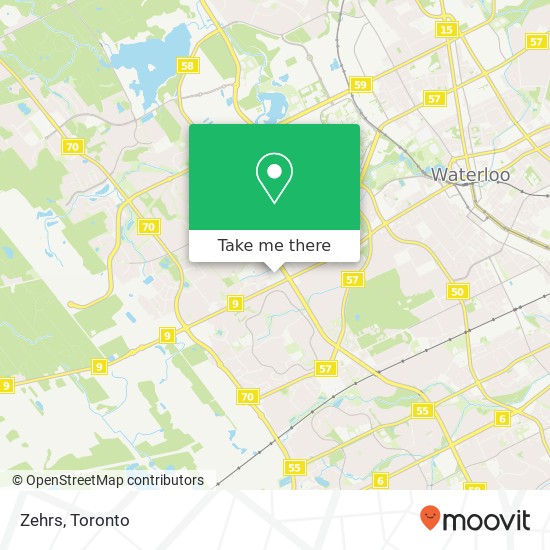 Zehrs map