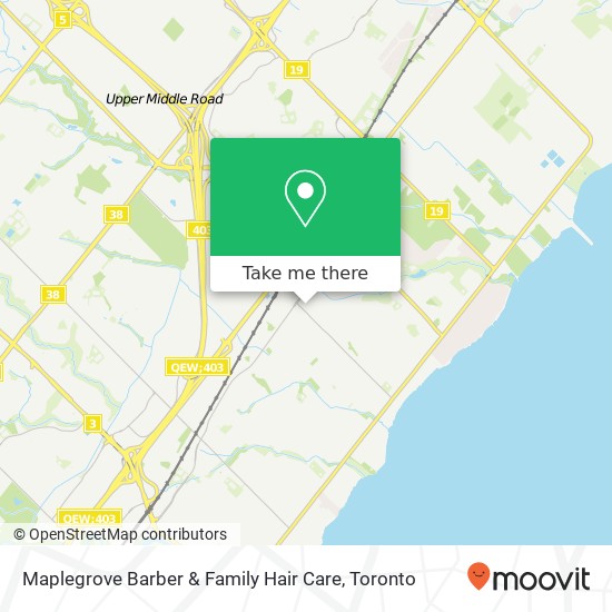 Maplegrove Barber & Family Hair Care map