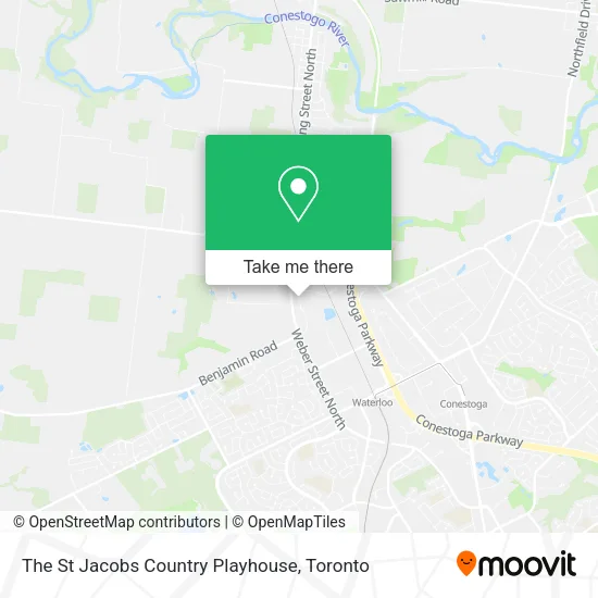 The St Jacobs Country Playhouse map