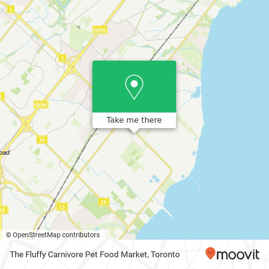 The Fluffy Carnivore Pet Food Market map