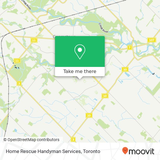 Home Rescue Handyman Services map