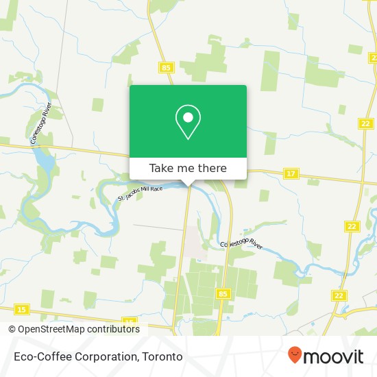 Eco-Coffee Corporation map