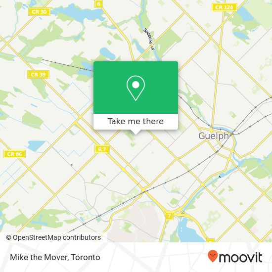 Mike the Mover map