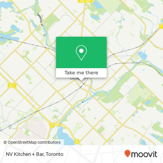 NV Kitchen + Bar map