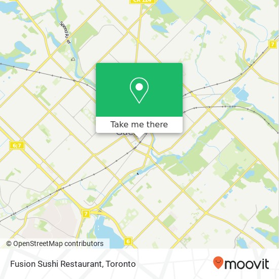 Fusion Sushi Restaurant map