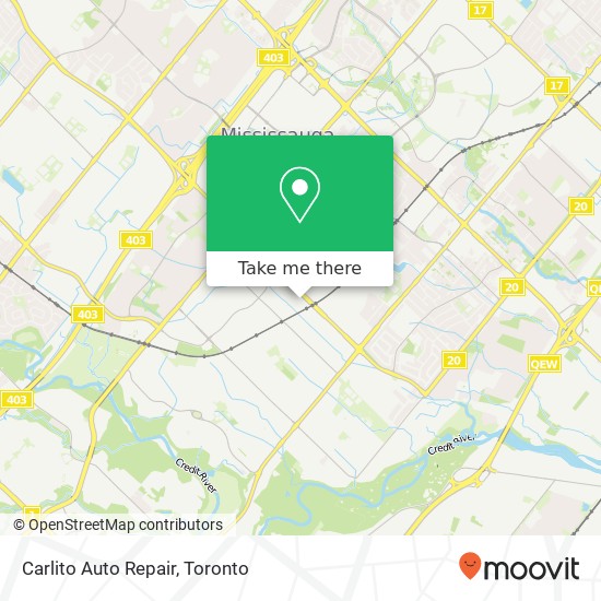 Carlito Auto Repair map