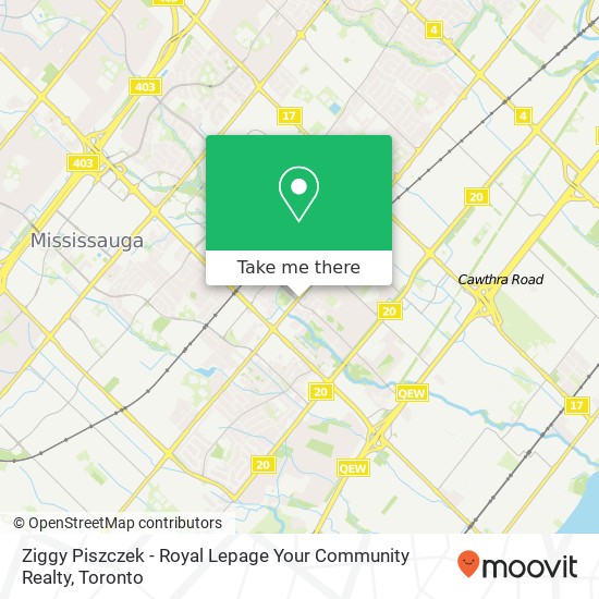 Ziggy Piszczek - Royal Lepage Your Community Realty map