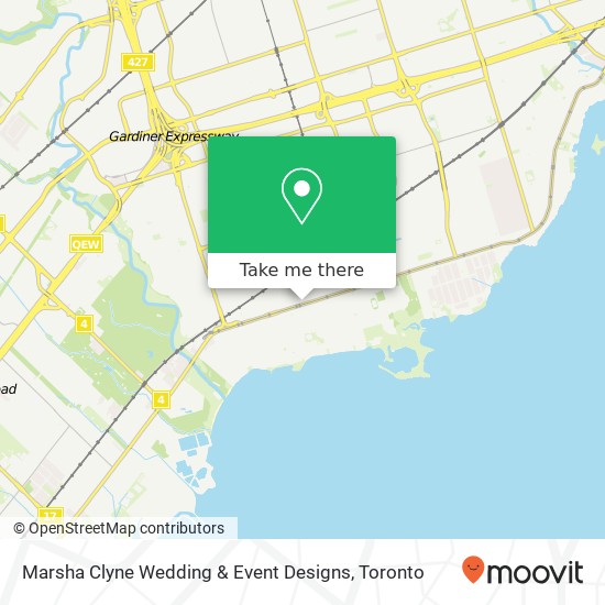 Marsha Clyne Wedding & Event Designs map