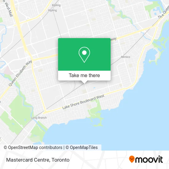 Mastercard Centre map