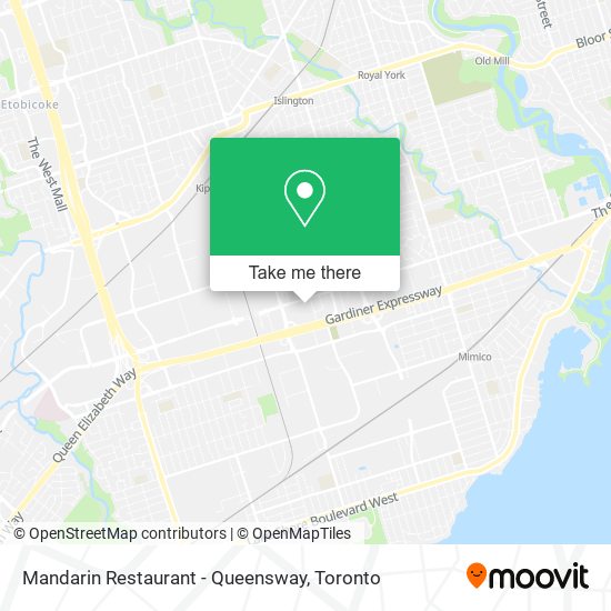 Mandarin Restaurant - Queensway map