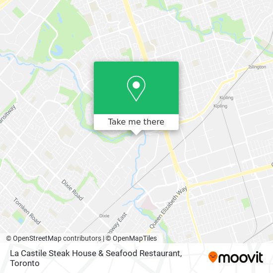 La Castile Steak House & Seafood Restaurant map