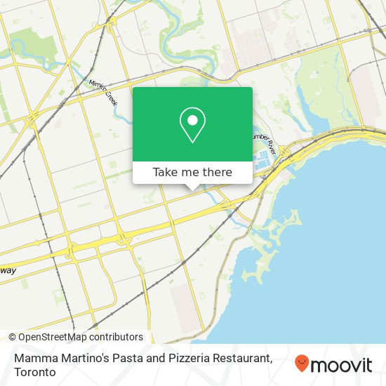 Mamma Martino's Pasta and Pizzeria Restaurant map