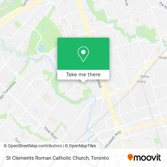 St Clements Roman Catholic Church map