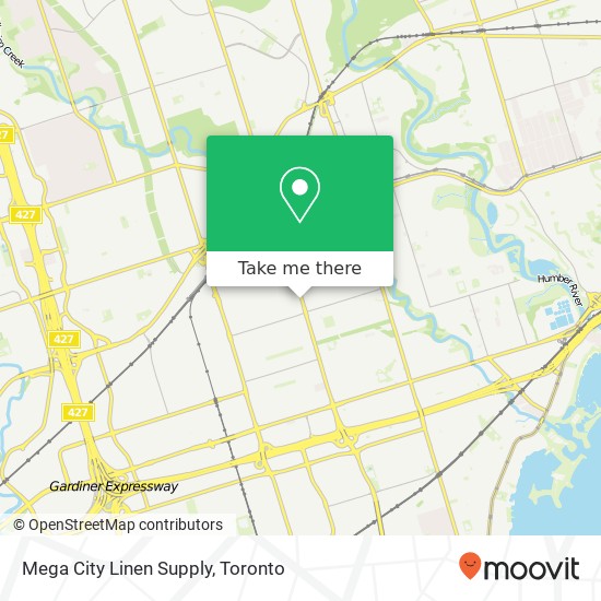 Mega City Linen Supply map