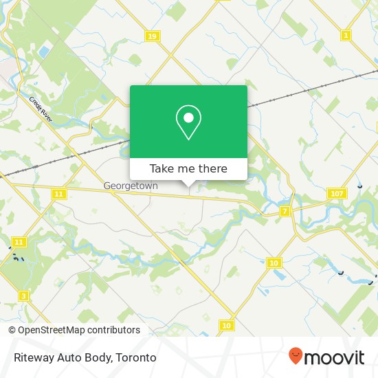 Riteway Auto Body map