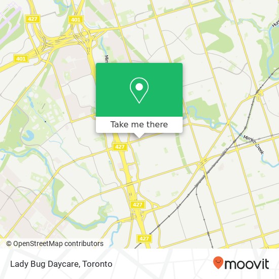 Lady Bug Daycare map