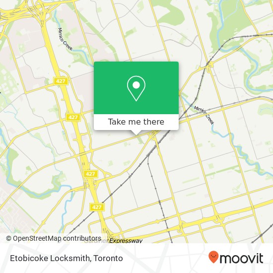 Etobicoke Locksmith plan