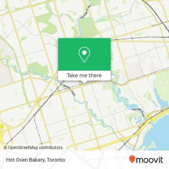 Hot Oven Bakery map