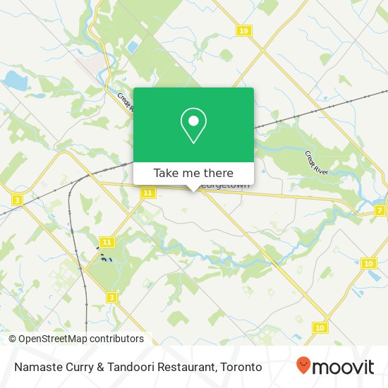 Namaste Curry & Tandoori Restaurant plan