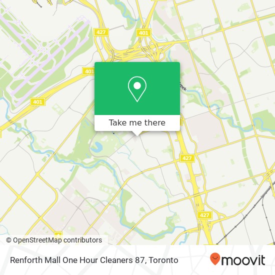 Renforth Mall One Hour Cleaners 87 map