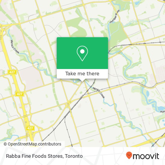 Rabba Fine Foods Stores map