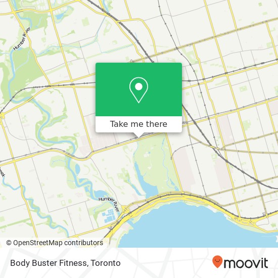 Body Buster Fitness map