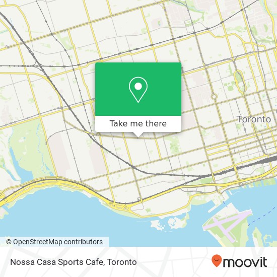Nossa Casa Sports Cafe map