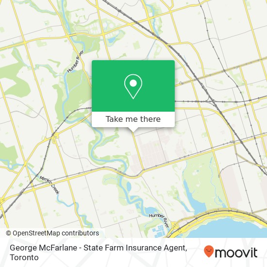 George McFarlane - State Farm Insurance Agent map