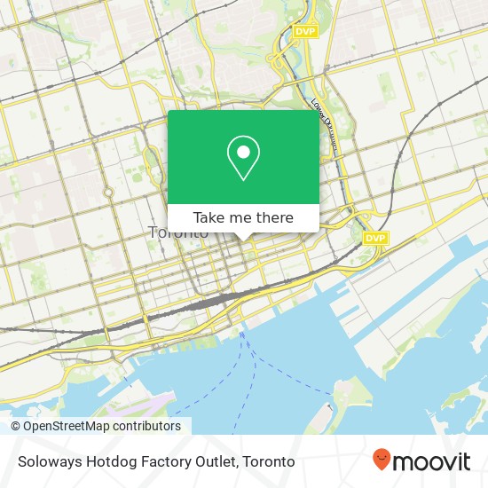 Soloways Hotdog Factory Outlet map