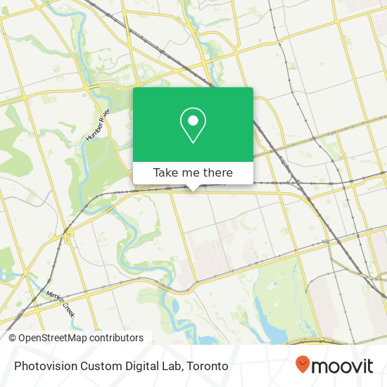 Photovision Custom Digital Lab map