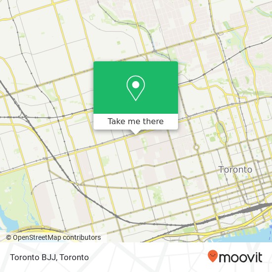 Toronto BJJ map