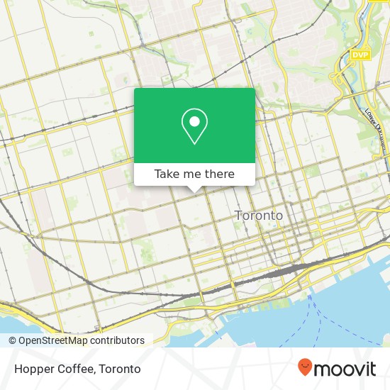Hopper Coffee map