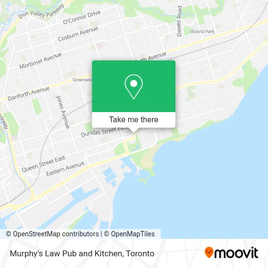 Murphy's Law Pub and Kitchen map