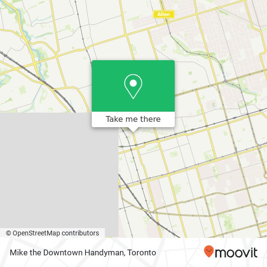 Mike the Downtown Handyman map