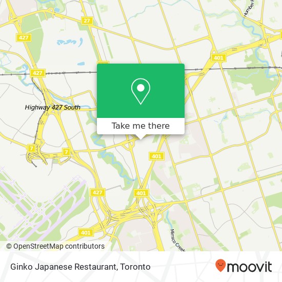 Ginko Japanese Restaurant map