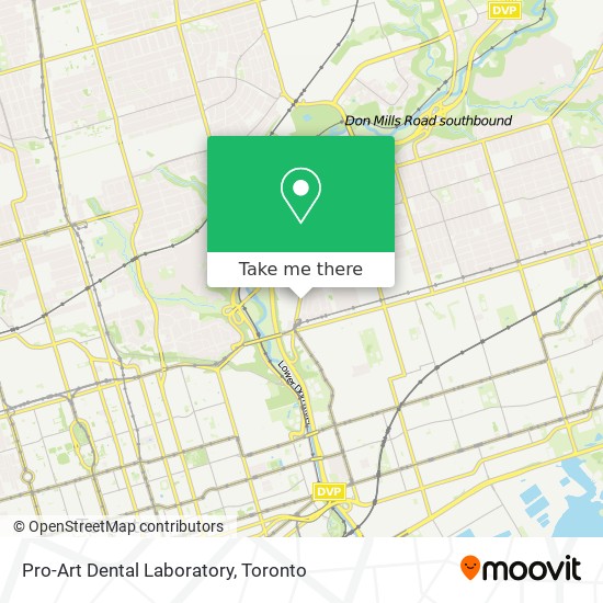 Pro-Art Dental Laboratory map