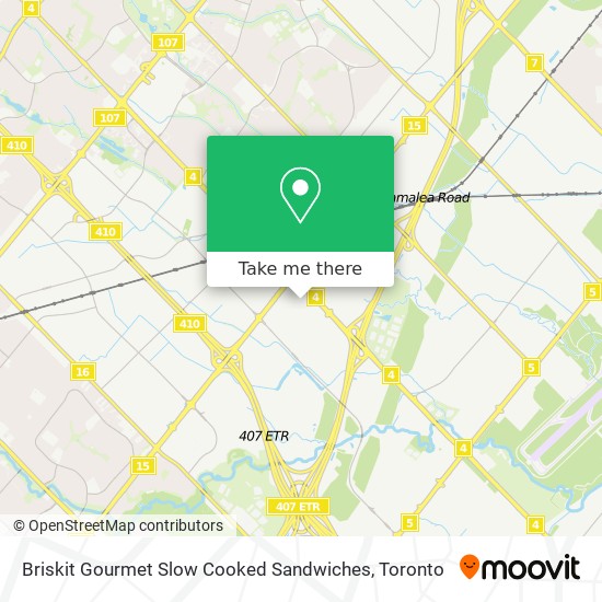 Briskit Gourmet Slow Cooked Sandwiches map