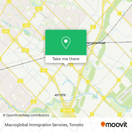 Macroglobal Immigration Services map