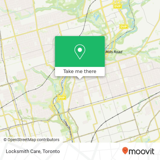 Locksmith Care map