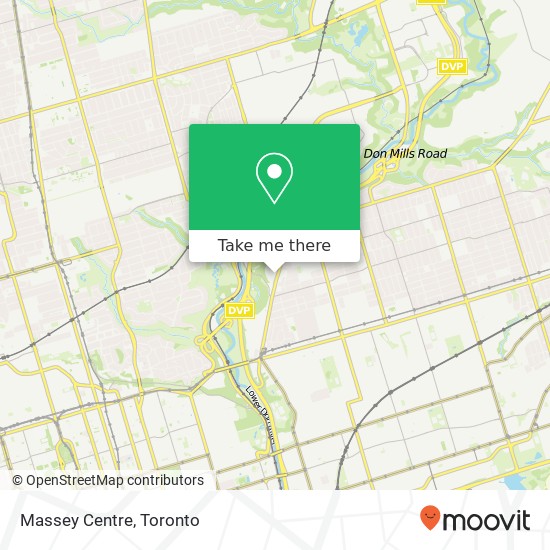 Massey Centre map