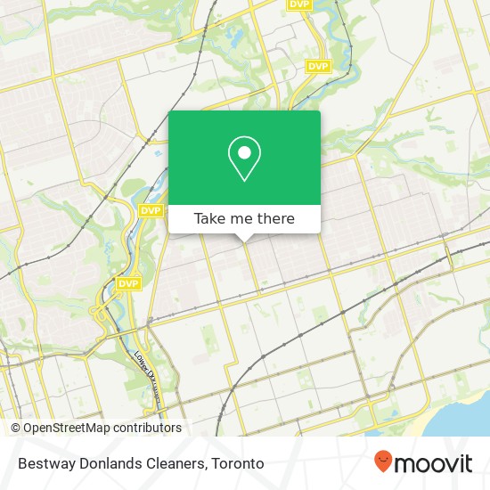 Bestway Donlands Cleaners map