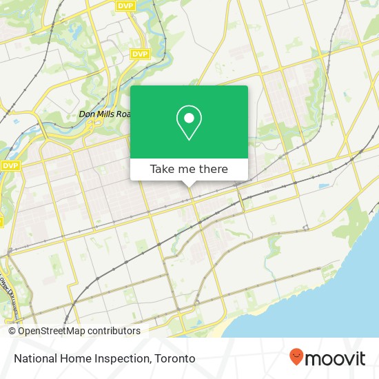 National Home Inspection map