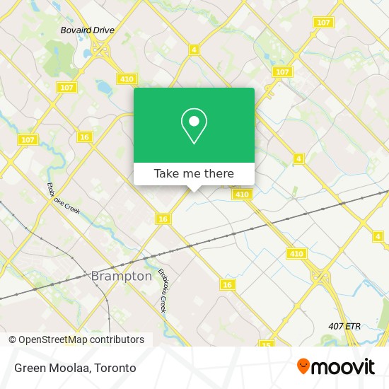 Green Moolaa map