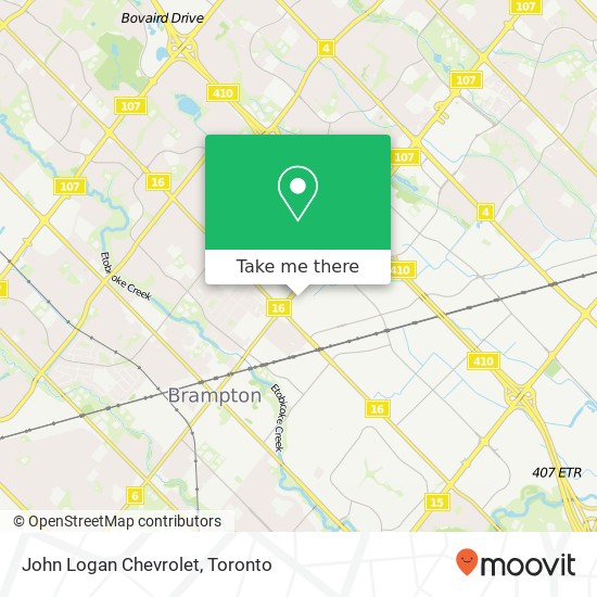 John Logan Chevrolet map