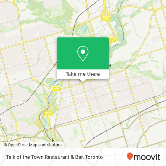 Talk of the Town Restaurant & Bar map