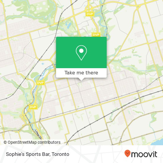 Sophie's Sports Bar map